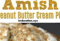 Amish Peanut Butter Cream Pie