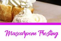 Mascarpone Frosting